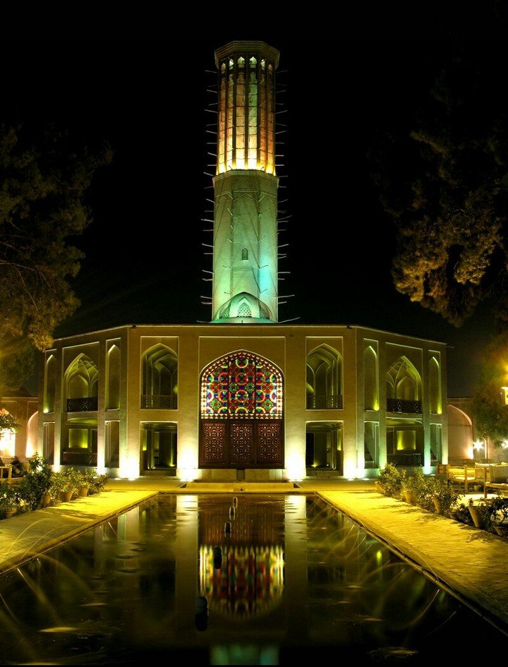 Dolat Abad garden _ Yazd_ IRAN