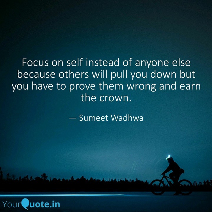 Focus on Self