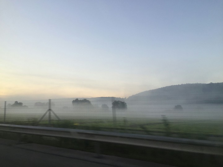 nebbia mattutina
