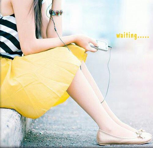 waiting. ..