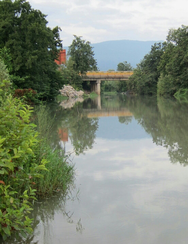 river & bridge