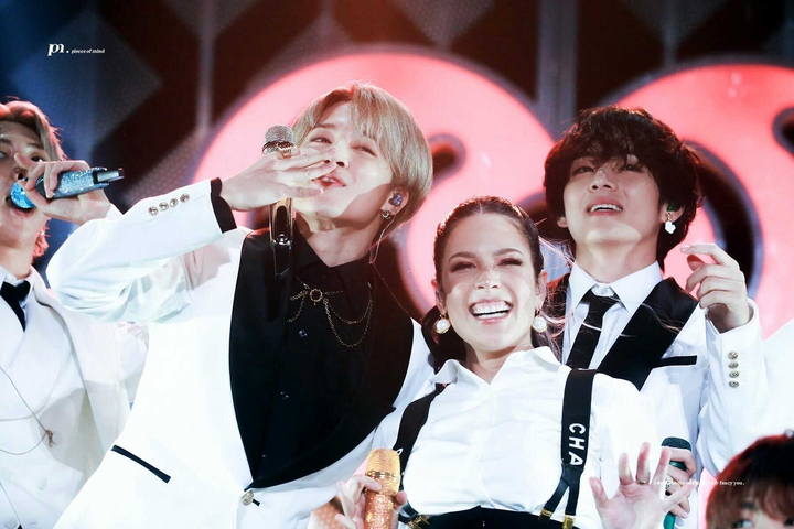 Jimin,V & halsey