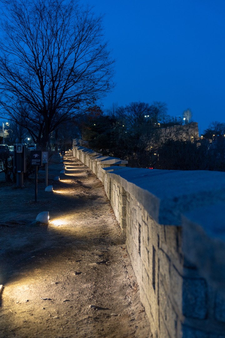Seoul Naksan Park Night Veiw