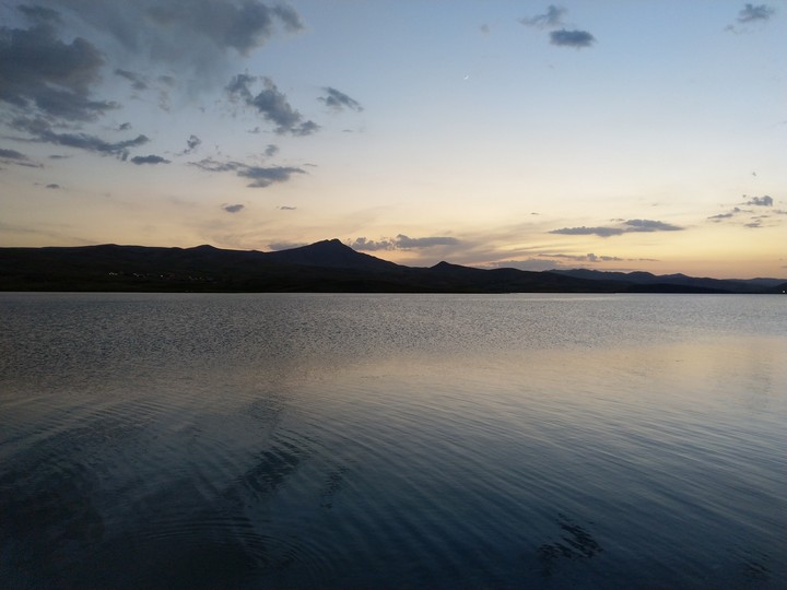 Sunset at malayer