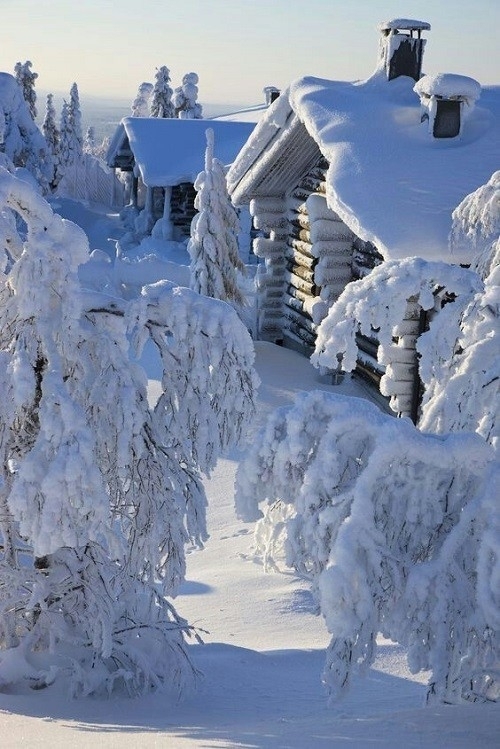 зимая деривня