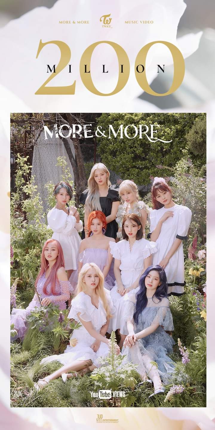 TWICE "MORE & MORE " MV 200Million Views