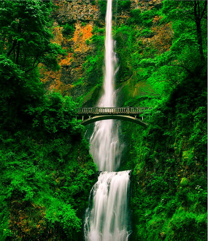 beautiful waterfall