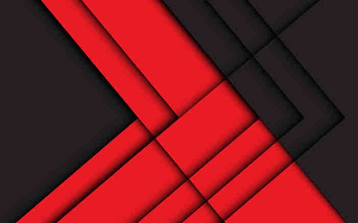 red n black