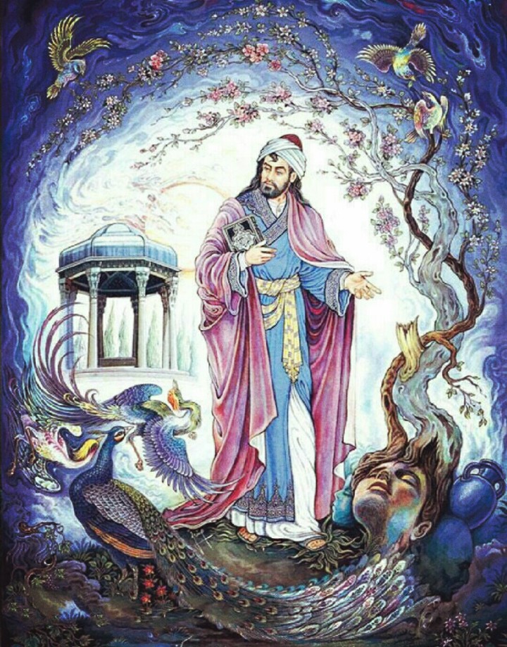 Painting Pavilion of the Tomb of Hafez
