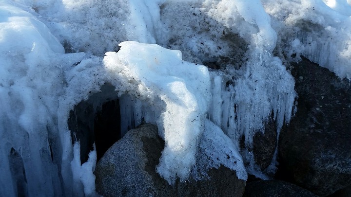 thaw and ice