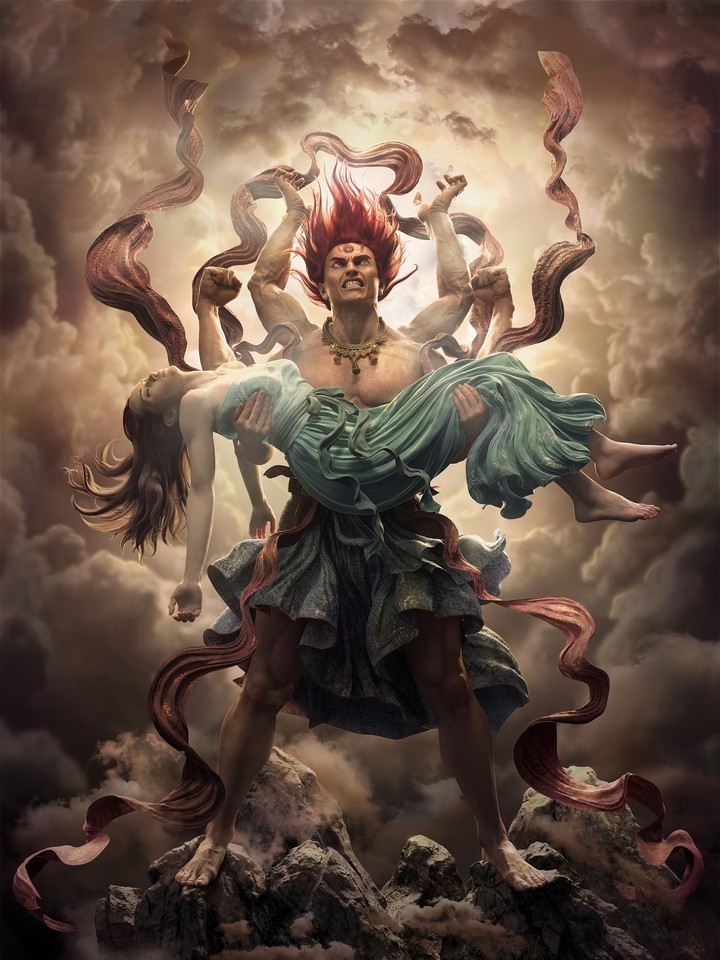 Rudra Shiva modern art