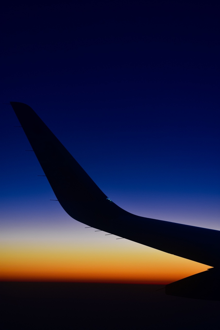 sunrise in the sky!