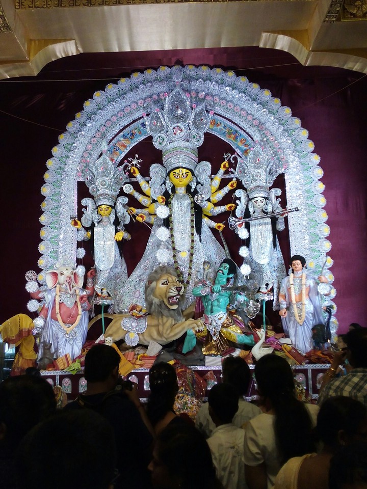 Durga idol of Bagbazar