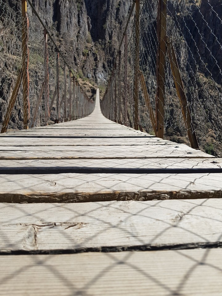 Cantilever bridge in iran