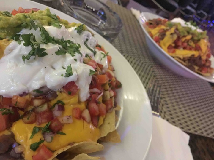 Veg nachos