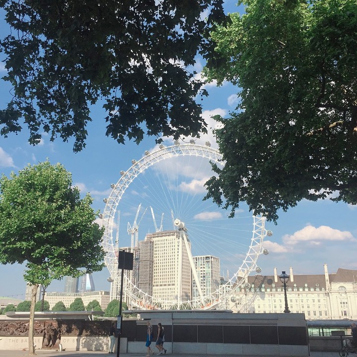 In London eye