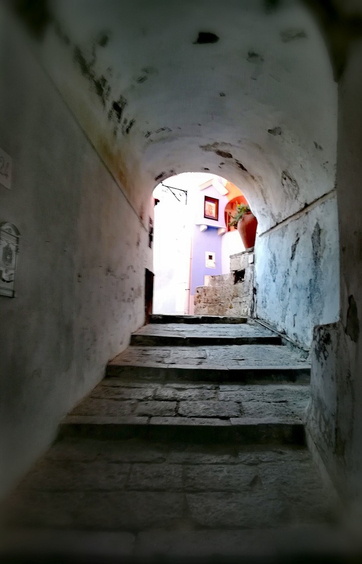 A little street in Procida