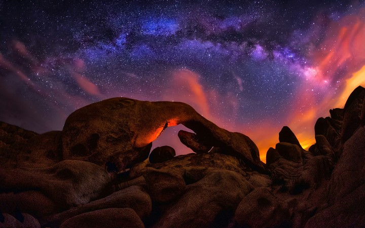 a night full of stars in joshua tree national park