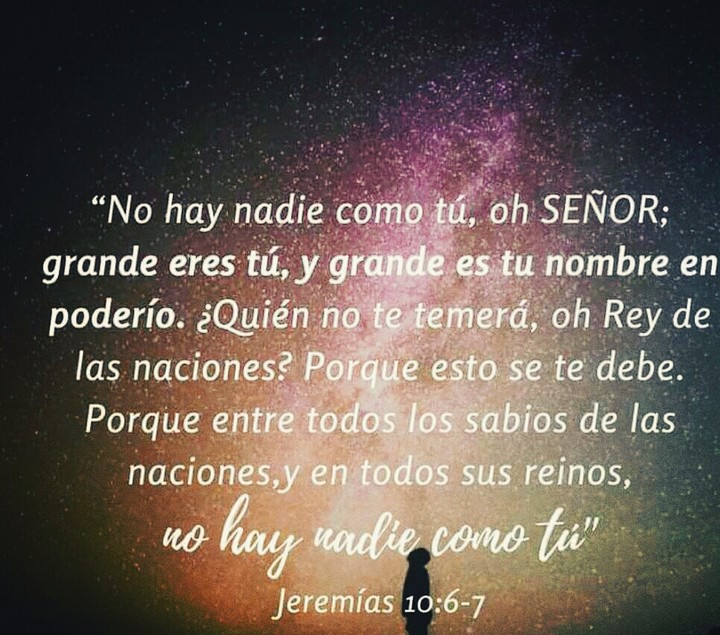 Jeremias 10: 6-7