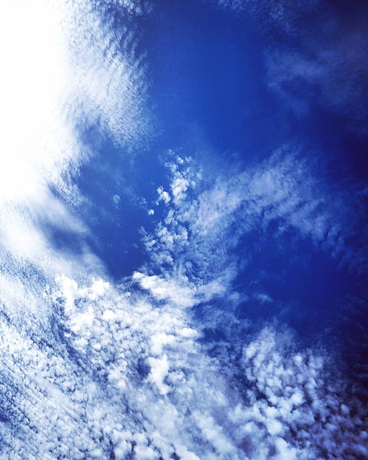 Blue blue sky