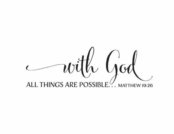 God