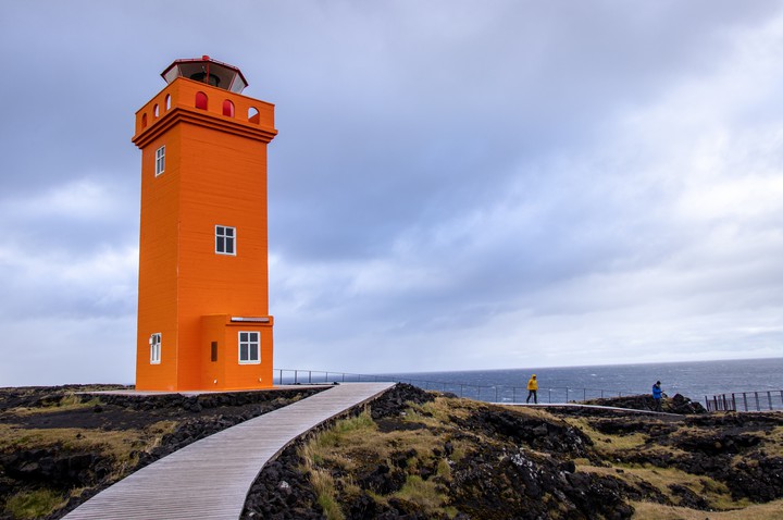 Orange Light House