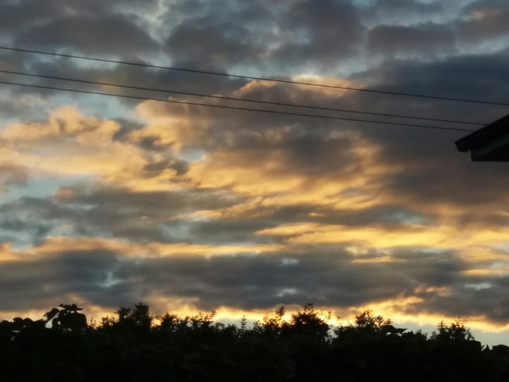 Sun set 
