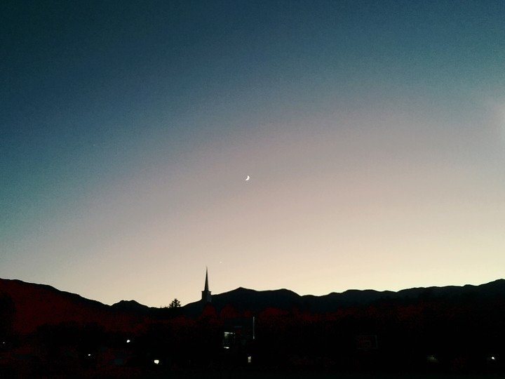 peaceful night sky