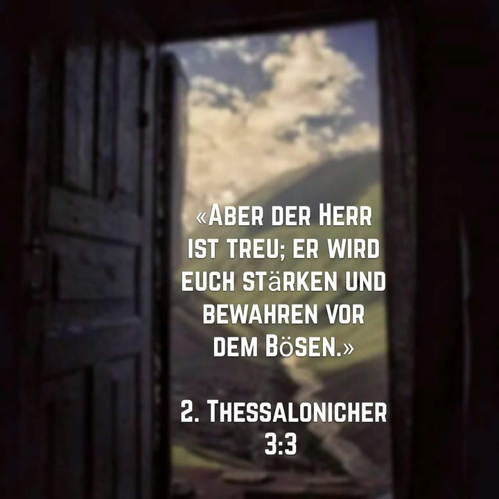 Der Herr ist treu!