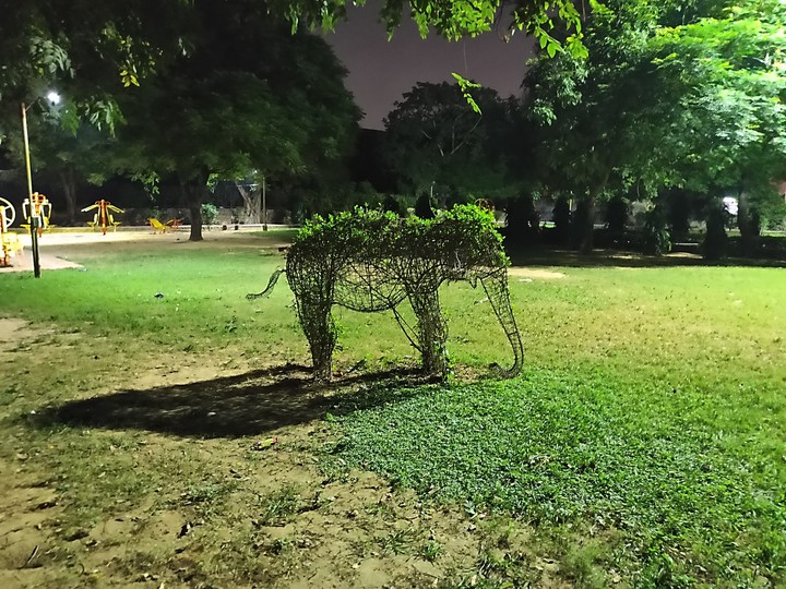 green elephant
