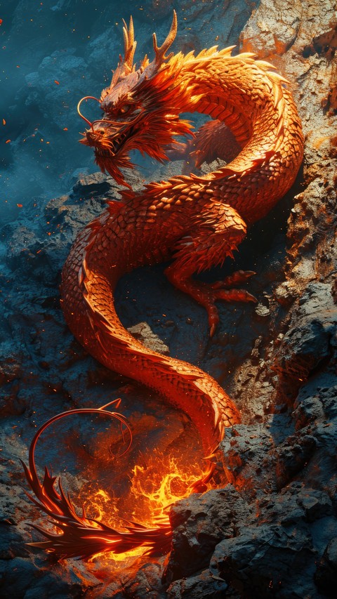 fonds d'écran Mythology, fire