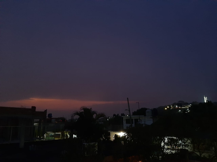 atardecer