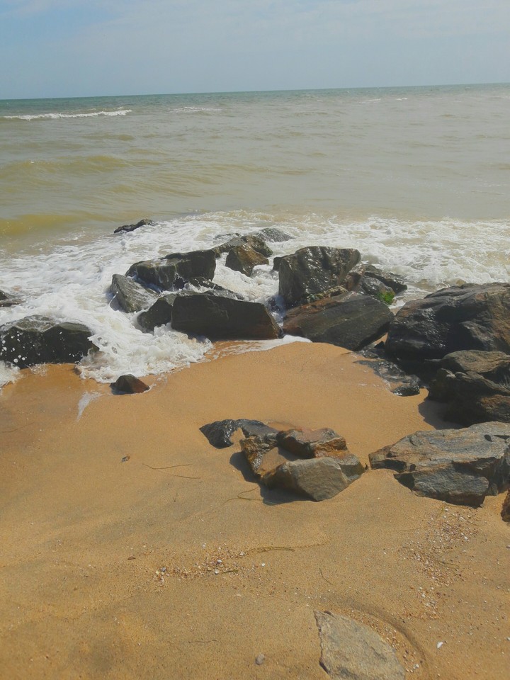 Камни,море