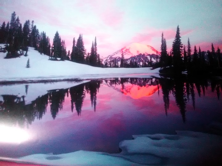 sunset.