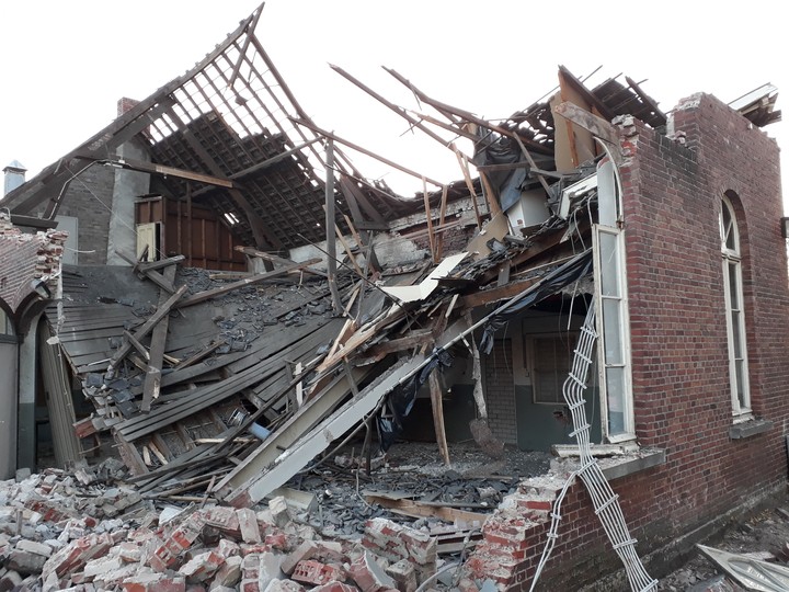 house broken down