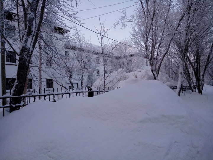 зима
