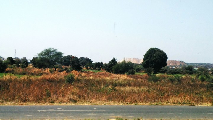 beside of road