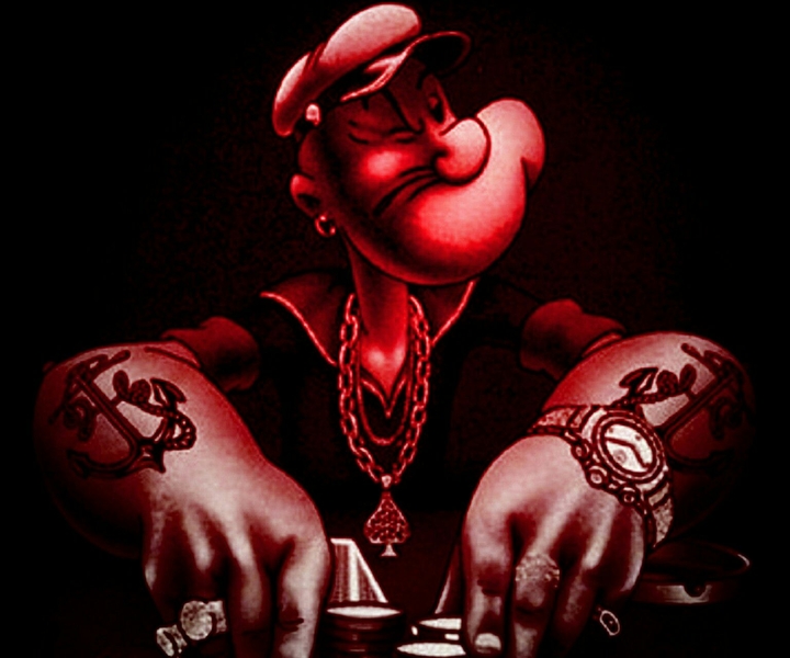 Popeye the sailor man