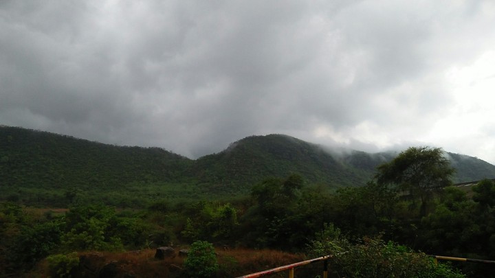 hill rain