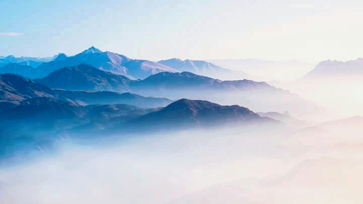 Niebla de la montaña
