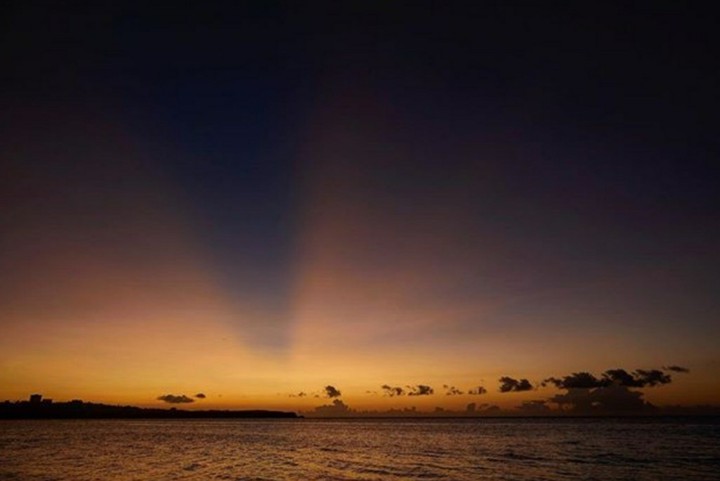sunset, Okinawa