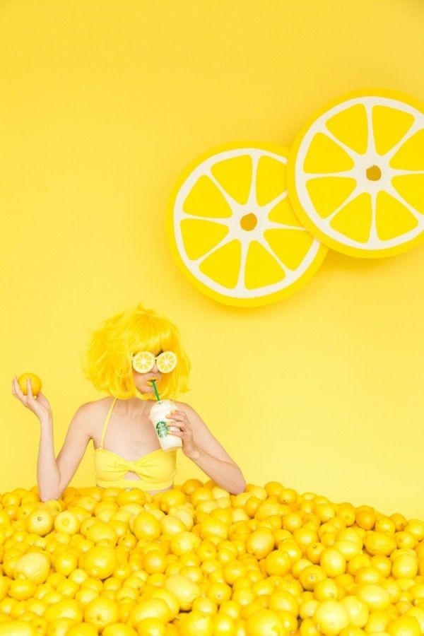 Lemon yellow pop