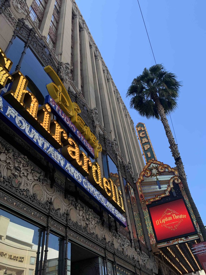 Hollywood walk of fame