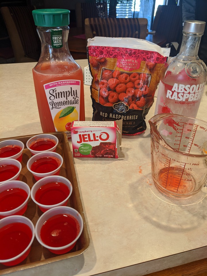 Jello Shots . . . YUM
