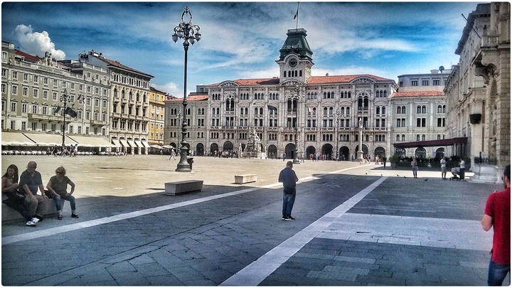 Trieste hot day