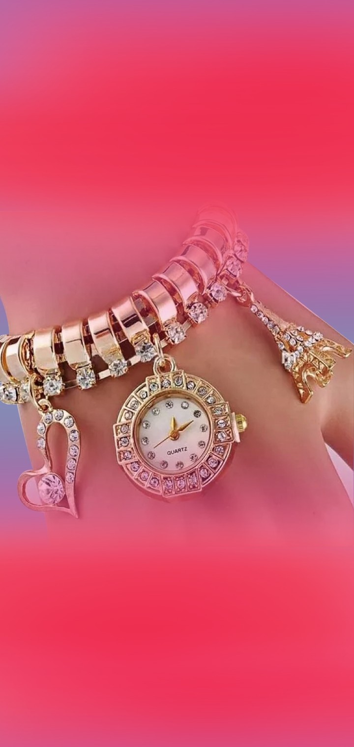 Diamond clock