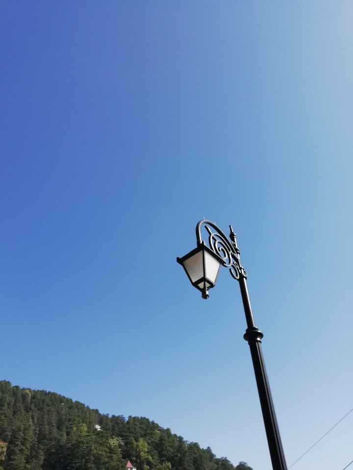 light in blue