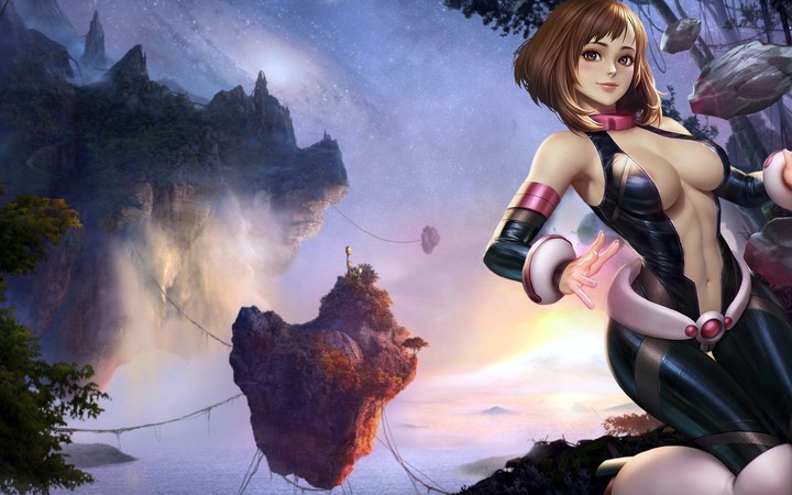 anime girls cawaiu