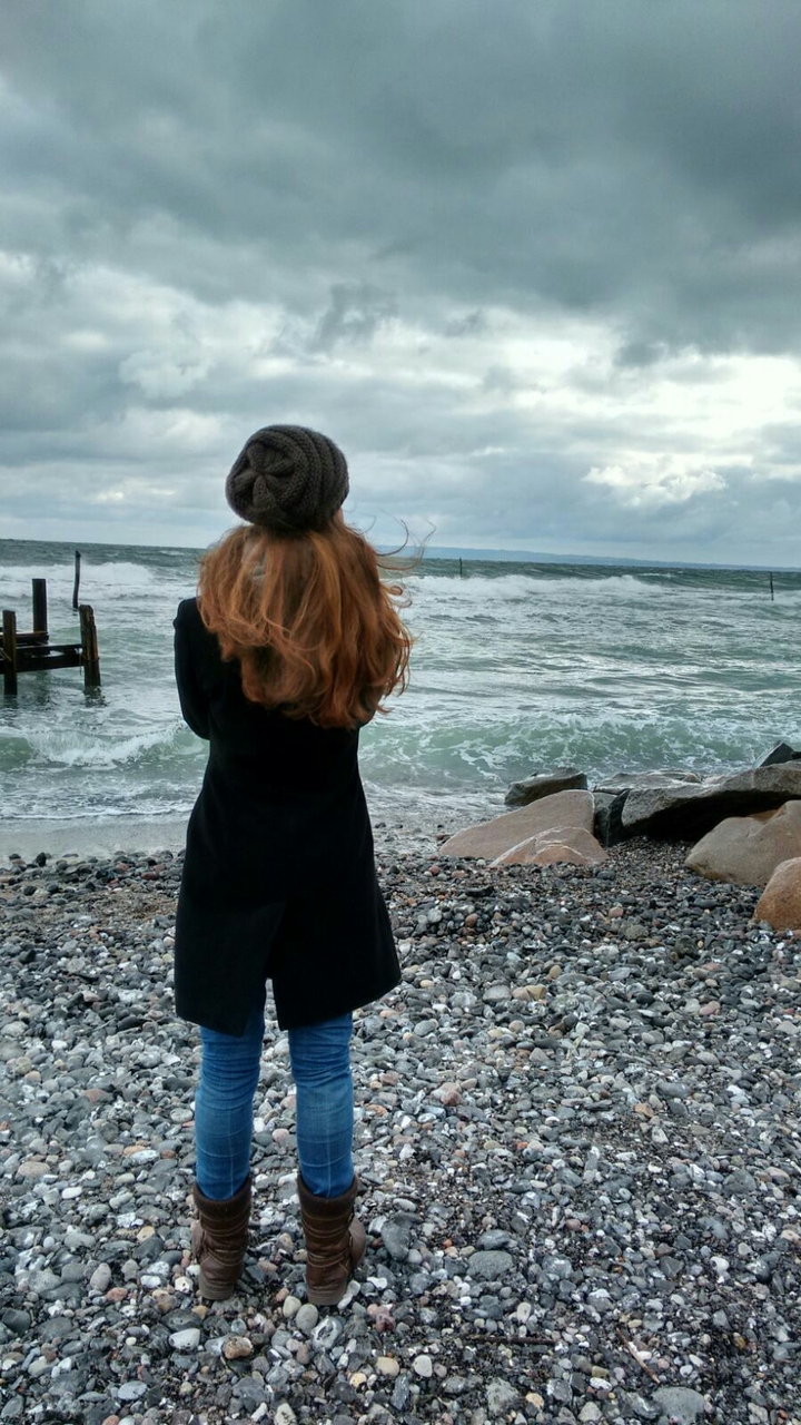 stormy as the sea is