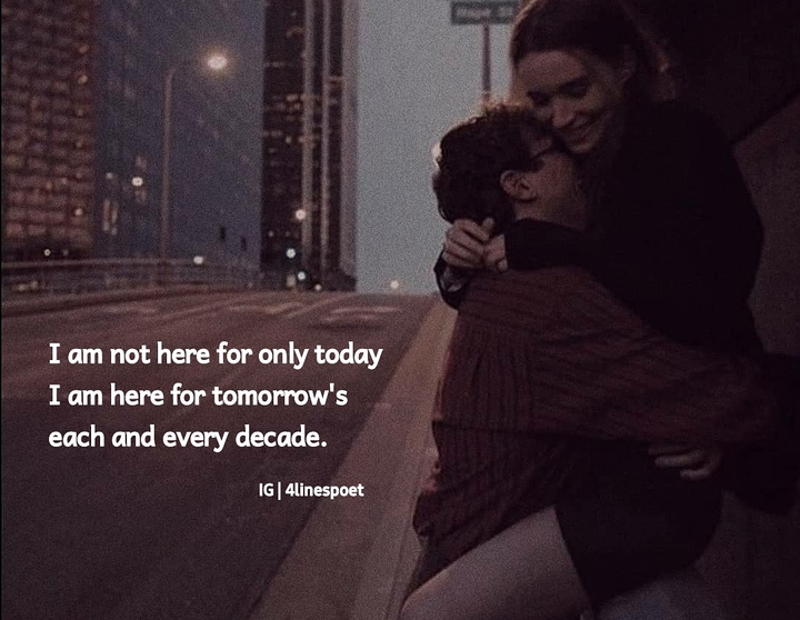 I'm here for you..